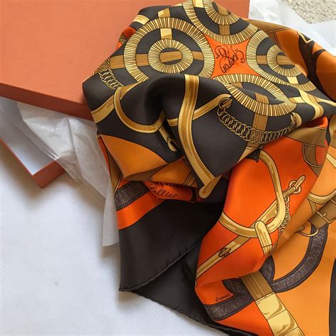 vintage Hermes scarf identification